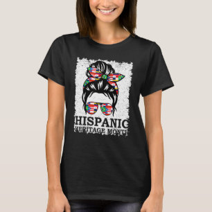 Camiseta Latinoamérica Mes de la Herencia Hispánica de Muje