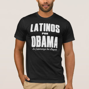 Camiseta Latinos Por Obama 2