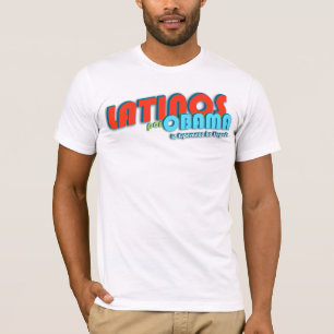 Camiseta Latinos Por Obama 3