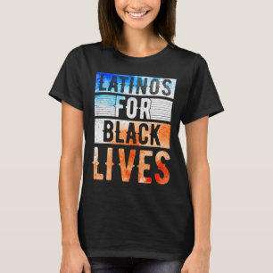 Camiseta Latinos por vidas negras BLM