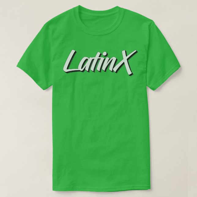 Camiseta Latinx Apoya al Movimiento (Diseño del anverso)