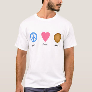 Camiseta Latkes del amor de la paz