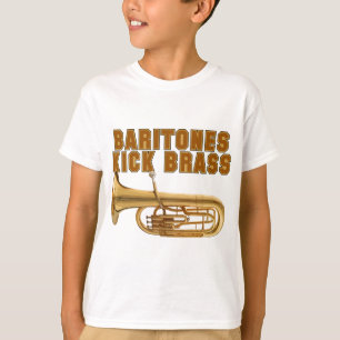 Camiseta Latón del retroceso de los barítonos