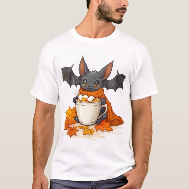 Camiseta Latte de Calabaza Vampiro (Anverso)