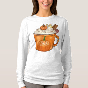 Camiseta Latte de especias de calabaza
