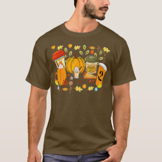 Camiseta Latte de especias de calabaza, café otoñal, especi
