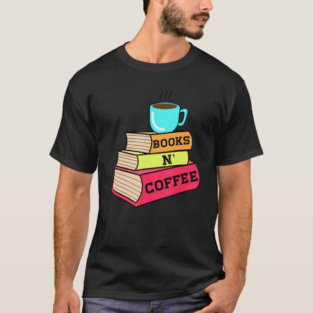Camiseta Latte Macchiato, el bebedor de la copa de café de  (Anverso)
