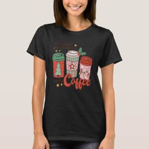 Camiseta Latte Sweets Bebe Cup Café Navidades de invierno P