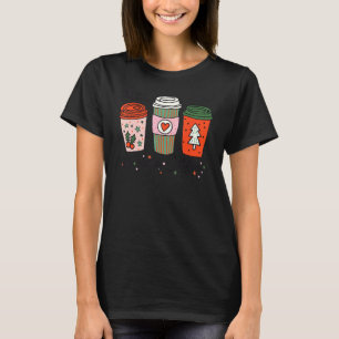 Camiseta Latte Sweets Bebe Cup Café Navidades de invierno P