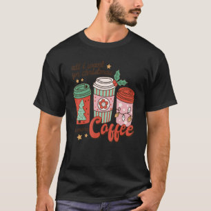 Camiseta Latte Sweets Bebe Cup Café Navidades de invierno P
