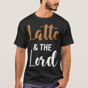 Camiseta Latte y el Lord Funny Coffee Womens
