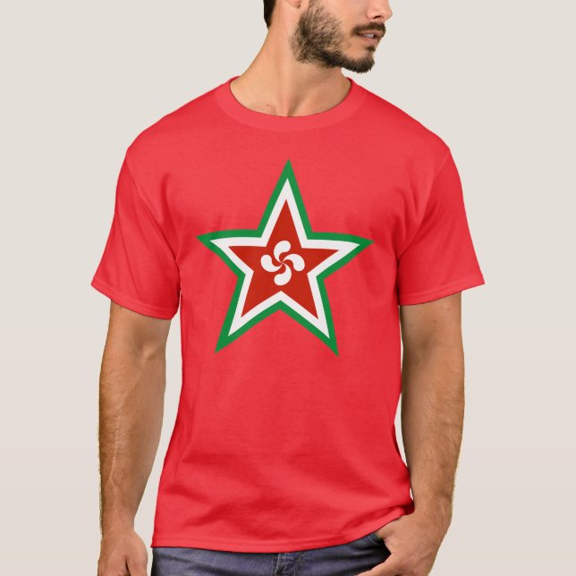 Camiseta lauburu STAR (Anverso)