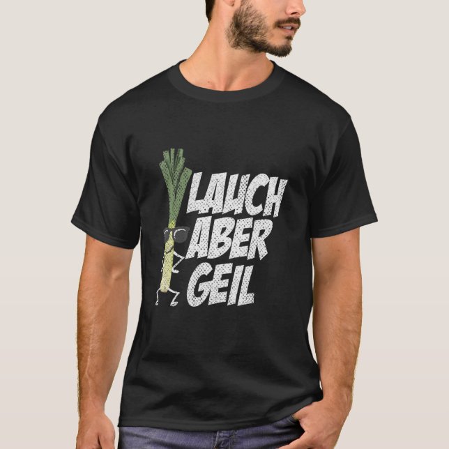 Camiseta Lauch Aber Geil Muscles Gym Bodybuilding (Anverso)