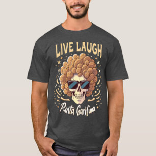 Camiseta Lauder en vivo Punta Garifuna Garinagu Afro Style