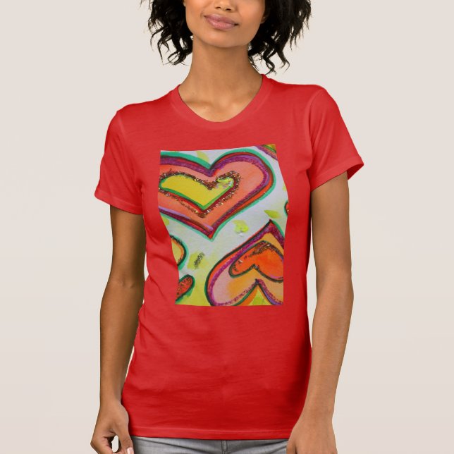 Camiseta Laugh Hearts Shirt (Anverso)