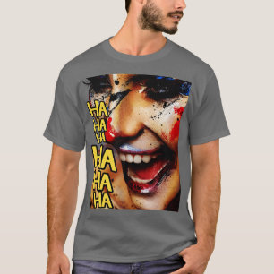 Camiseta Laughan Lly Madness El loco Payaso en tu Gear TShi