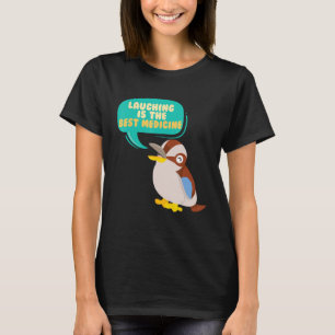 Camiseta Laughing Es La Mejor Medicina Kookaburra Bird