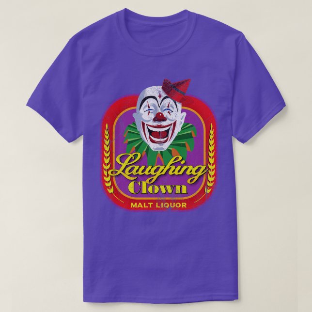 Camiseta Laughn Payaso Malt Liquor (Diseño del anverso)