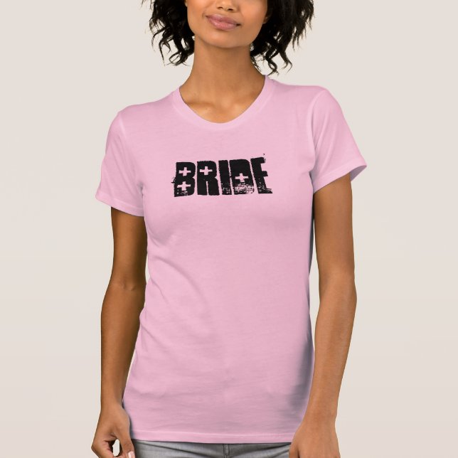 Camiseta LAUNDRYMAT Bride Tank (negro sobre lima) (Anverso)