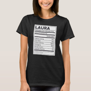 Camiseta Laura Información sobre Nutrición Problema De Solu