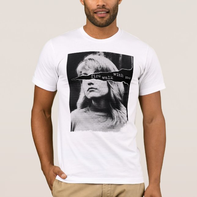 Camiseta Laura Palmer - Fire Walk With Me (Anverso)
