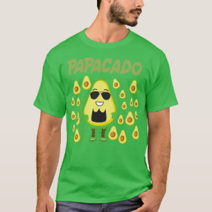 Camiseta Lauraceae Funny Papacado Dad amp Dad