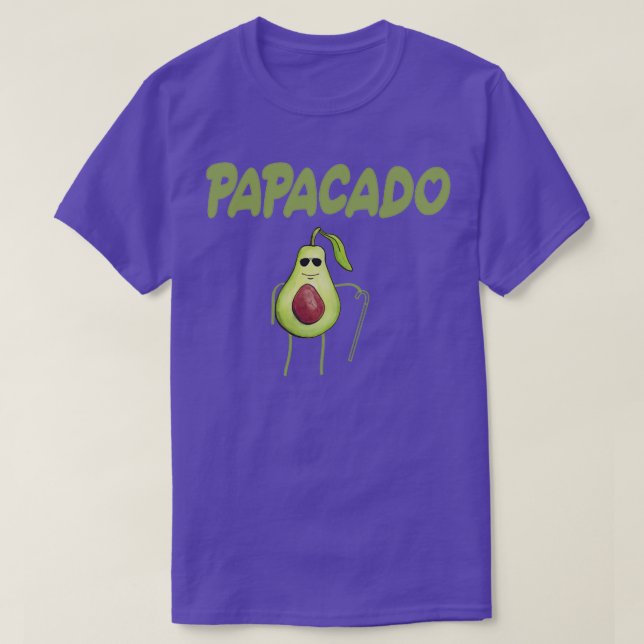 Camiseta Lauraceae Funny Papacado Dad amp Dad (Diseño del anverso)