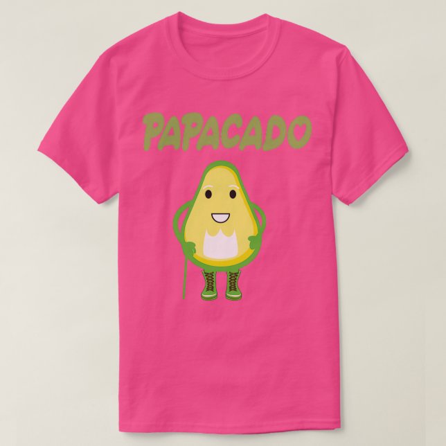 Camiseta Lauraceae Funny Papacado Dad amp Dad (Diseño del anverso)