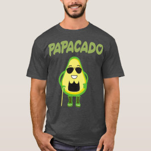 Camiseta Lauraceae Funny Papacado Dad amp Dad