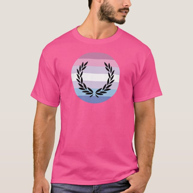 Camiseta laurel bigender (Anverso)
