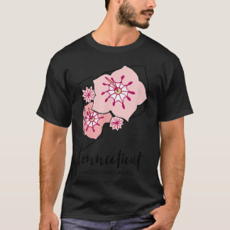 Camiseta Laurel de Montaña de Connecticut