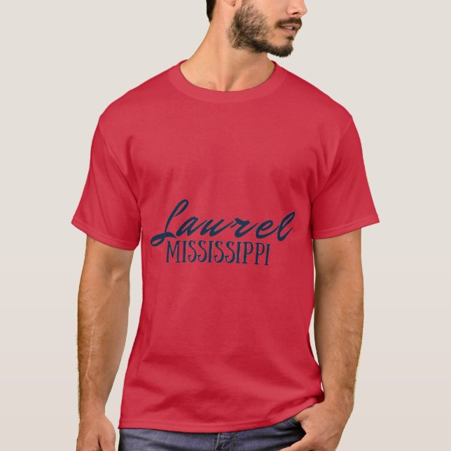 Camiseta Laurel Misisipi (Anverso)