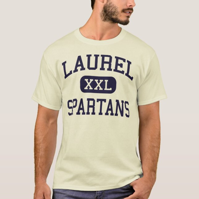 Camiseta Laurel - Spartans - High School secundaria - (Anverso)