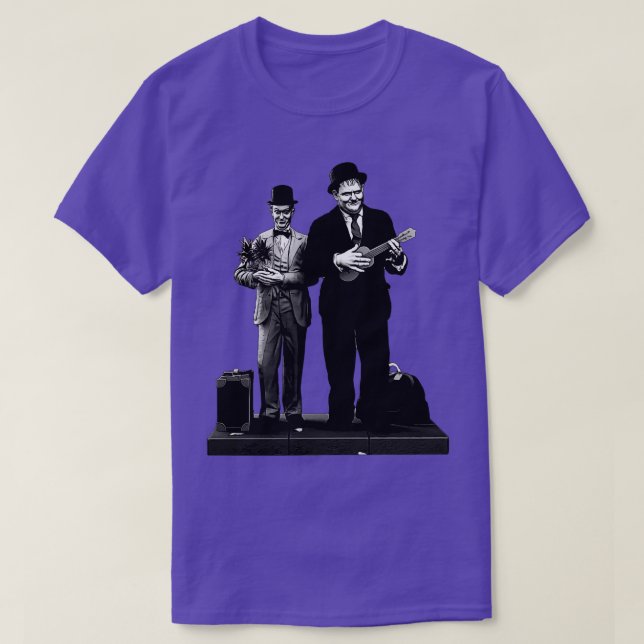 Camiseta Laurel y Hardy (Diseño del anverso)