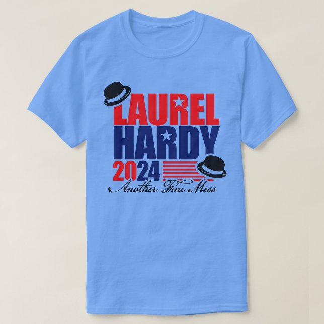 Camiseta Laurel y Hardy 2024 (Diseño del anverso)