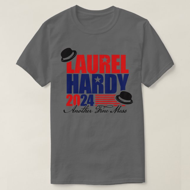 Camiseta Laurel y Hardy 2024 (Diseño del anverso)