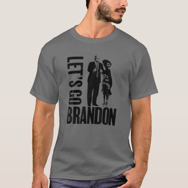 Camiseta Lauren Boebert Donald Trump vamos a Brandon (Anverso)