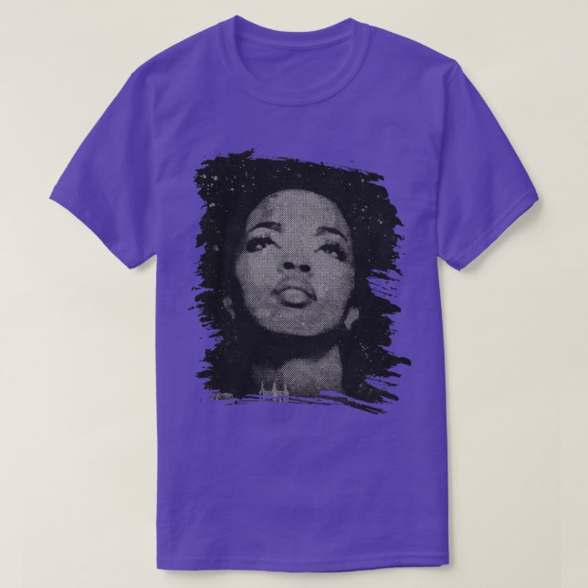 Camiseta Lauryn hill Retro Poster (Diseño del anverso)