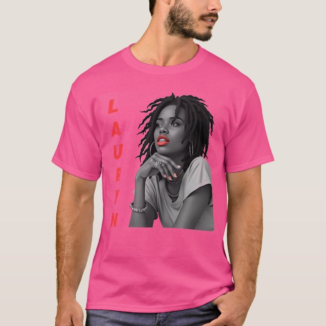 Camiseta Lauryn Hill Singer (Anverso)
