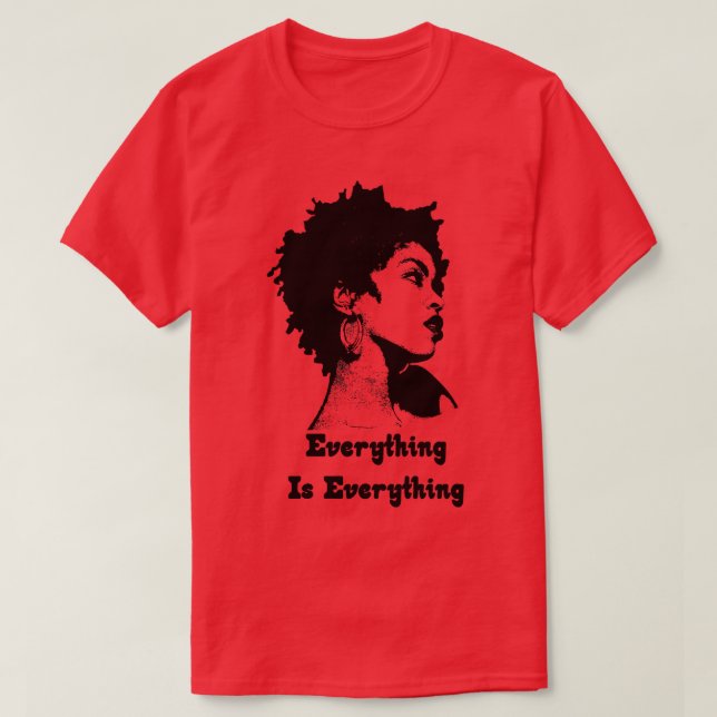 Camiseta Lauryn Hill Todo Es Todo (Diseño del anverso)