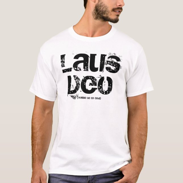 Camiseta Laus Deo (Anverso)