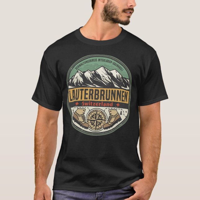 Camiseta Lauterbrunnen Suiza (Anverso)