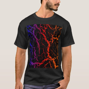 Camiseta Lava de espacio agrietado - PBROY de calor