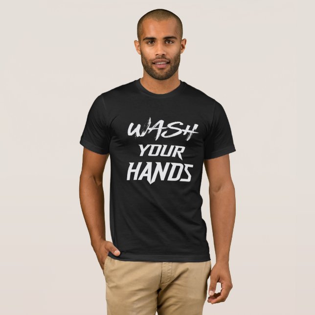 Camiseta lava la mano (Anverso completo)
