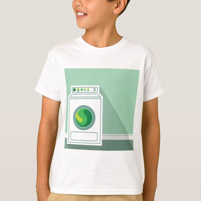 Camiseta Lavadero de la lavadora (Anverso)