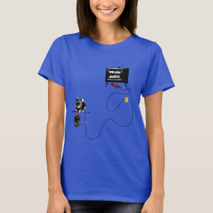 Camiseta ¡Lavado anti del cerebro de la TV!