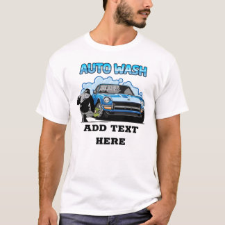 Camiseta Lavado automático y lavado de coches