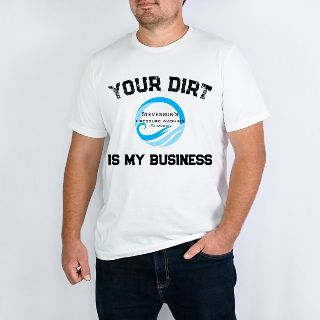 Camiseta Lavado de presión de Personalizable con logotipo a (Subido por el creador)
