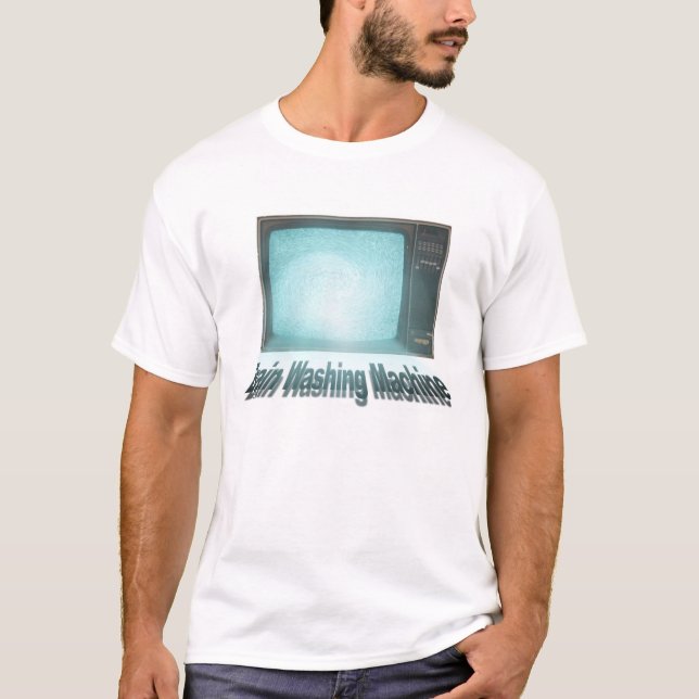 Camiseta Lavadora del cerebro (Anverso)