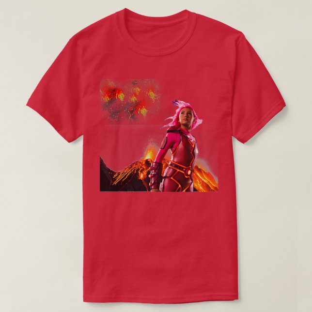 Camiseta Lavagirl (Diseño del anverso)
